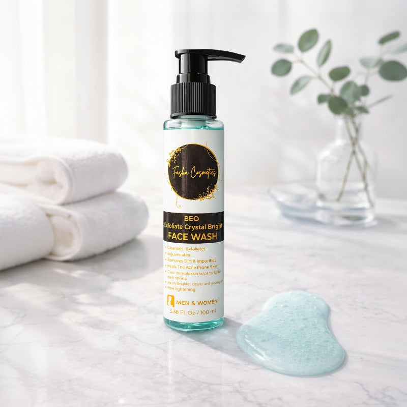 BEO Exfoliate Crystal bright Face Wash