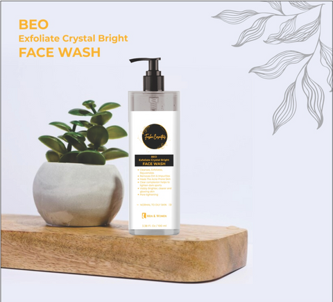 BEO Exfoliate Crystal bright Face Wash