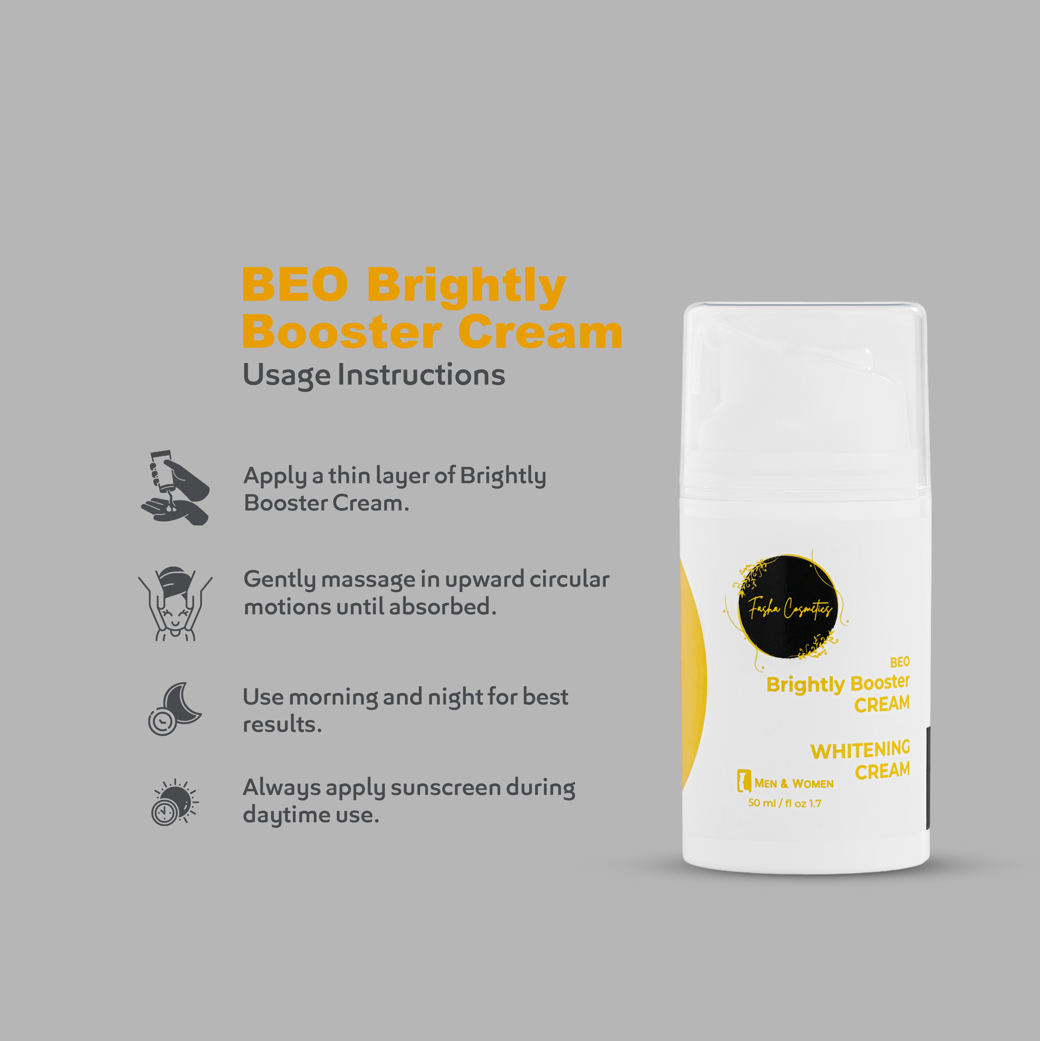 BEO Brightly Booster Cream